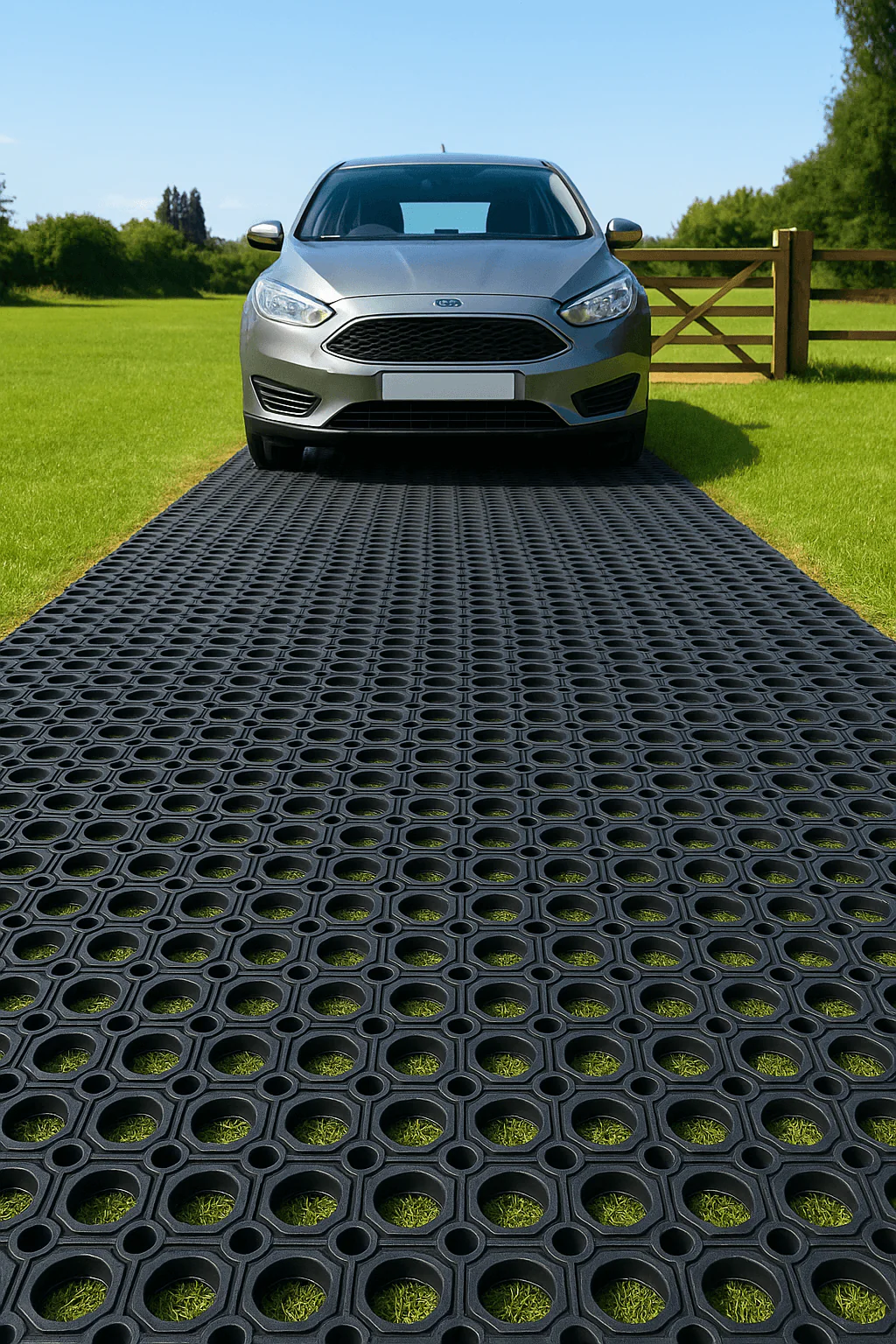 Rubber Grass Mats UK | Lawn Protection & Mud Control | Free Delivery